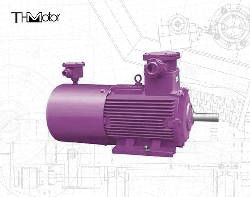 IC411 Elektrik Alev Engelli Motor IP55 Koruma Sınıfı ≤70dB Gürültü Seviyesi