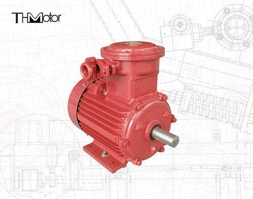 VVVF Hız Düzenleme Alev geçirmez Elektrikli Motor 380-440V Voltaj Notu IMB3