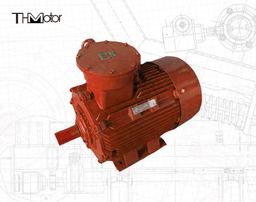 VVVF Hız Düzenleme Patlama Güvenli Motoru IP55 Koruma Sınıfı 380-440 V