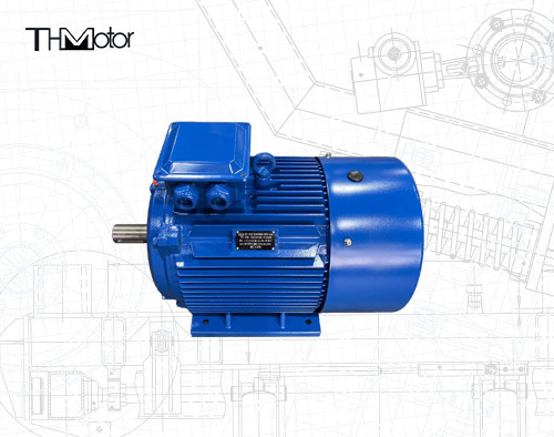IC0141 Sürekli S1 çalışması için 75 mm'lik şaft çaplı sincap kafesi motoru