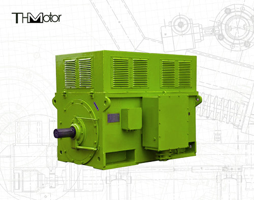 1400kw Üç Fazlı Elektrikli Yüksek Voltajlı İndüksiyon Motorları 100rpm 3600rpm