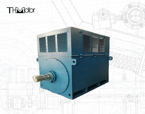 YPKK 900kw Üç Fazlı Asinkron Elektrik Motoru Yüksek Voltaj 8p10p 12p