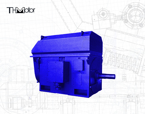 Uzun ömürlü Endüstriyel ihtiyaçlar için soğutulmuş yüksek voltajlı AC motor
