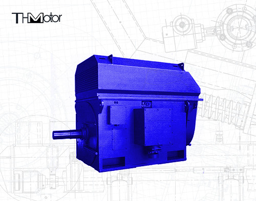 Uzun ömürlü Endüstriyel ihtiyaçlar için soğutulmuş yüksek voltajlı AC motor