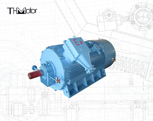 Pompalı 3600rpm IE2 Aleve Dayanıklı Elektrik Motoru 3 Fazlı Patlama Korumalı