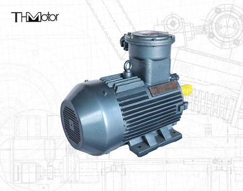 YBX3 3 Fazlı Asenkron Motor Yüksek Gerilim IC37 IC81W