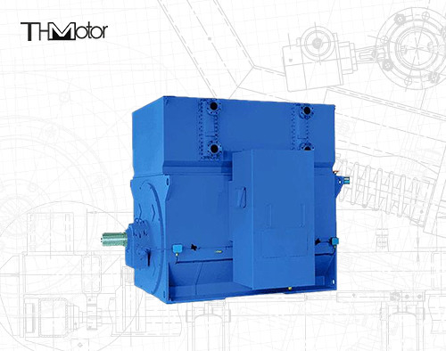 2200kw Yüksek Torklu Yara Rotor Endüksiyon Motoru IC37 IC81W
