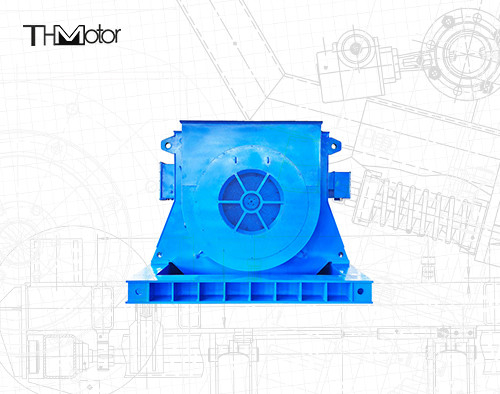 YRKK 1700KW Orta Voltajlı Yara Rotor İndüksiyon Motoru