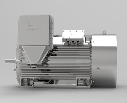 Yüksek Verimli IE2 Alev Geçirmez Elektrik Motoru Asenkron 3 Faz 3600 dev/dak