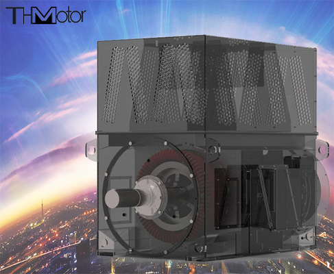 3KV 6KV 10KV YKK Üç Fazlı AC Motor IP54 IP44 Çekim Fanı