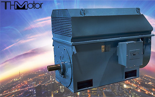 3KV 6KV 10KV YKK Üç Fazlı AC Motor IP54 IP44 Çekim Fanı