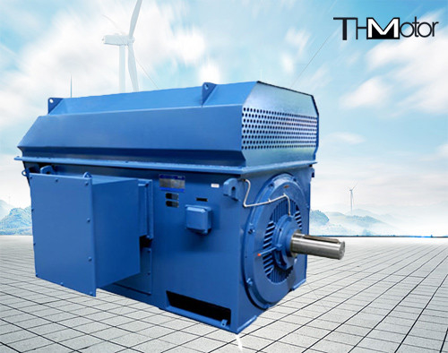 Y450-4 100rpm - 3600rpm Kayma Halkası Yüksek Gerilim Elektrik Motorları 50hz 1000kw 6kv
