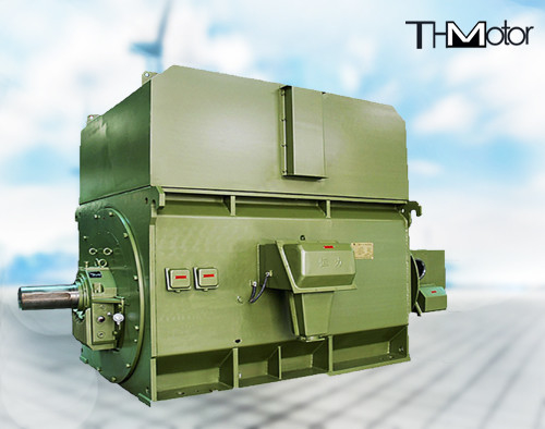 YR560-4 3600 rpm Yüksek Torklu Elektrikli Kayma Halkası Yara Rotor Endüksiyon Motoru IP23 IP54 IP55