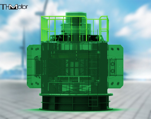 TL1600 Su Pompası İçin Dikey Senkron Motor 12 Kutuptan 80 Kutuba