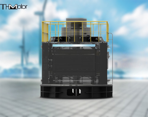TL1600 Su Pompası İçin Dikey Senkron Motor 12 Kutuptan 80 Kutuba