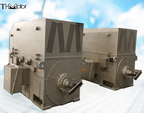 3kv Daimi Mıknatıslı Senkron Motor 3 Fazlı PMSM Motor 60 Kutuplu