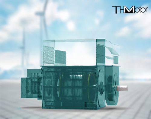 IEC GB Haddehane Yara Rotor Tipi Asenkron Motor 6000kw