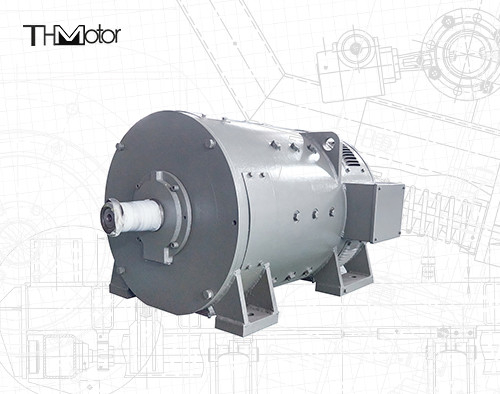 250kw 300kw 400KW YRKK yüksek gerilim elektrik motoru HV Motor 10000V 740rpm