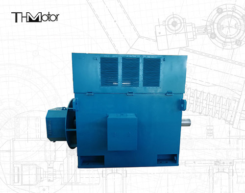 YR560-4 3600 rpm Yüksek Torklu Elektrikli Kayma Halkası Yara Rotor Endüksiyon Motoru IP23 IP54 IP55