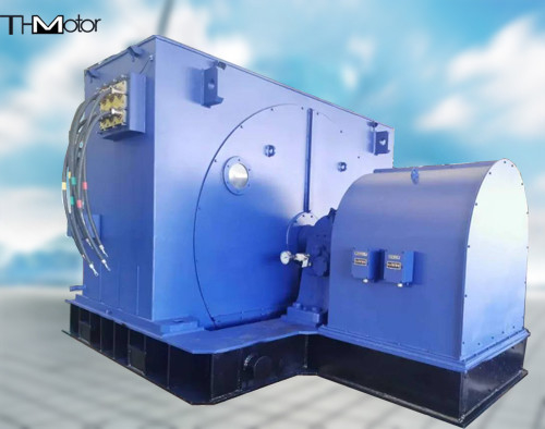 Kompresör Sürücüleri AC Senkron Motor Alev Korumalı 10 KV Elektrik Motoru
