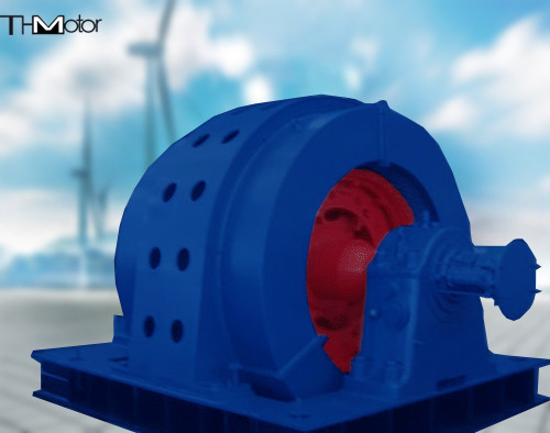 Blast Blower Çelik Fabrikası için 9400KW Yüksek Güçlü Büyük Senkron Motor GB1800-1804