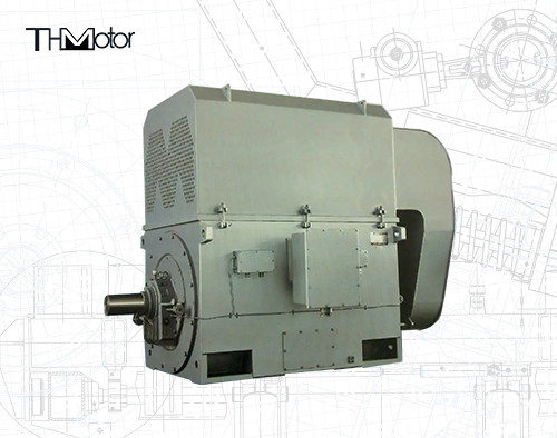 Sıcak Çelik Yüksek Voltajlı Elektrik Motorları 2500kw YKS 900 YKK 900