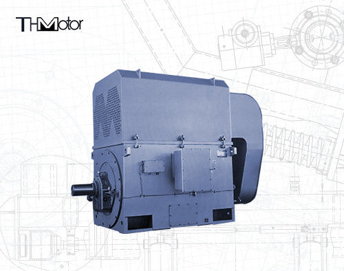 Güçlü Performans Yüksek Voltajlı AC Motor Light Foot Montage