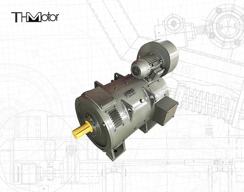 Haddehane Yardımcı Tahrik Yüksek Gerilim DC Motor 900RPM IP23 IP44