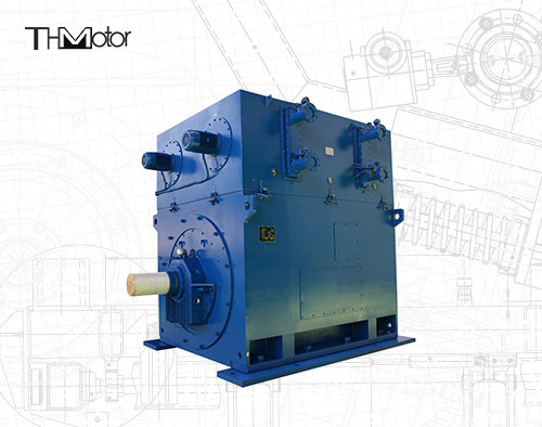 CE Yüksek Torklu Elektrikli Yara Rotor Tipi Asenkron Motor IC37 IC81W