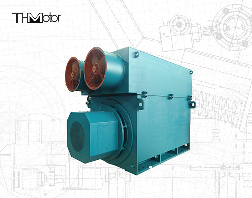 YRKS500-6 400kw ila 6000kw Endüstriyel Elektrikli Kayma Halkası Yara Rotor Asenkron Motorlar 11000v