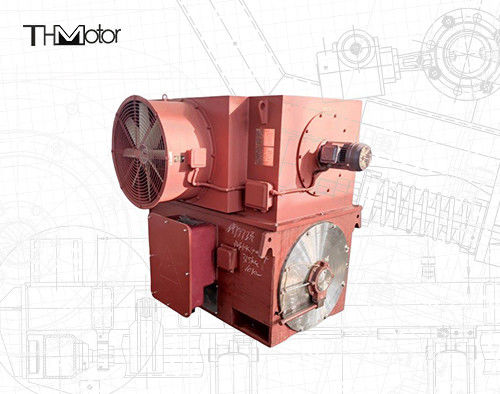 6KV 10KV Üç Fazlı Endüksiyon Sargılı Rotorlu Senkron Motor IP44