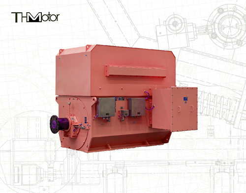 YXKK 1250kW Yüksek Basınçlı Sinek Kafes Asinkron Motoru